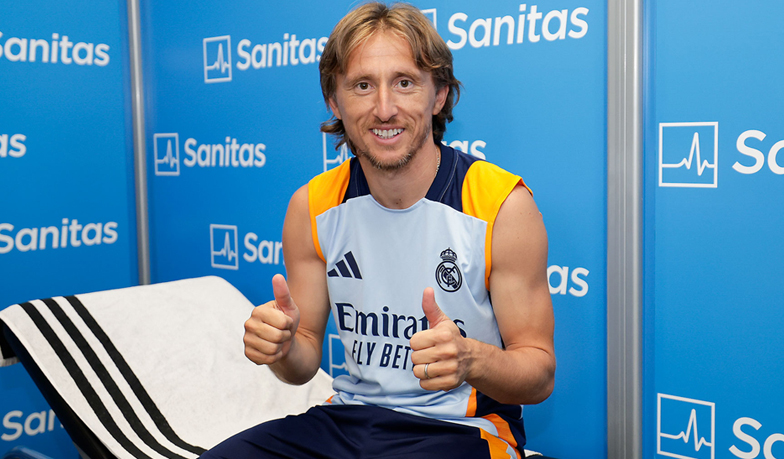 Foto: Modrić wrócił do treningów