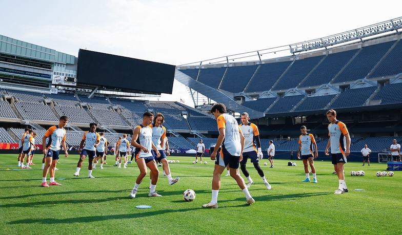 Foto: Królewscy trenowali na Soldier Field