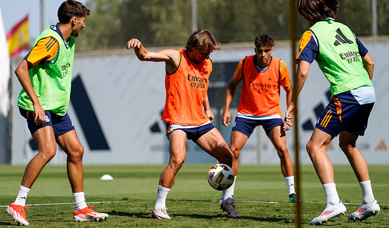 Foto: Modrić, Rüdiger, Güler i Endrick wrócili do treningów