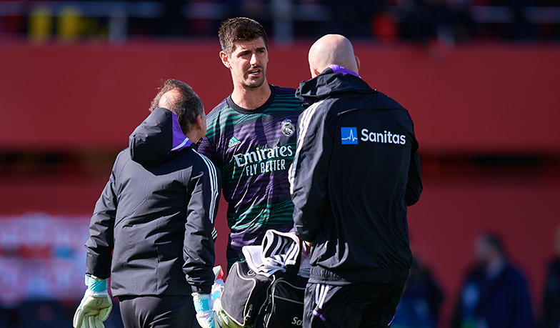 Foto: MARCA: Kontuzja Courtois nie jest poważna