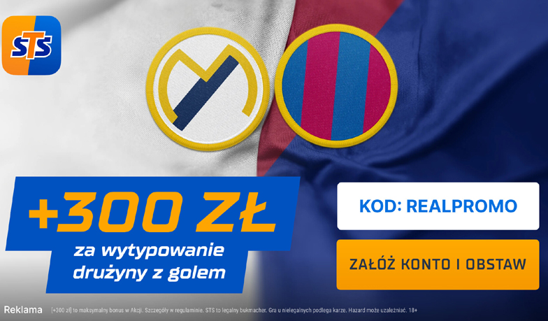 Foto: 300 zł za gola Realu Madryt lub Barcelony!