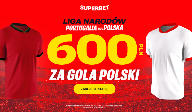 Foto: 600 zł za gola Polski z Portugalią!