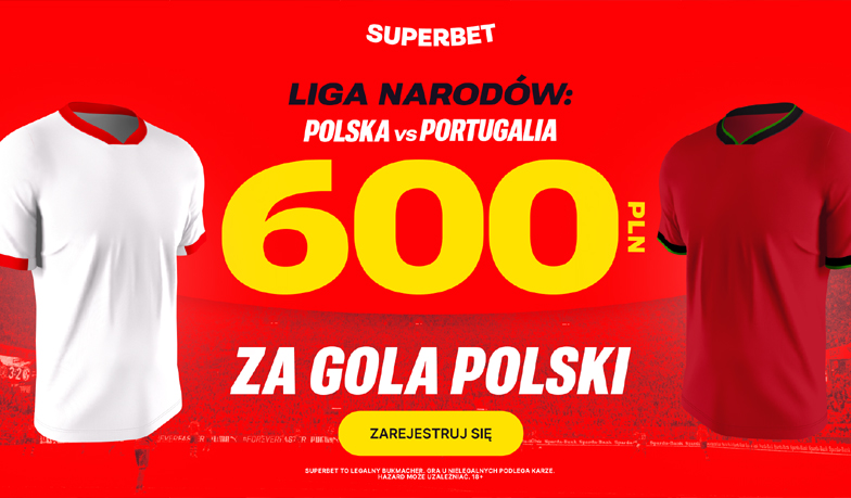 Foto: 600 PLN za gola Polski w meczu Portugalią!