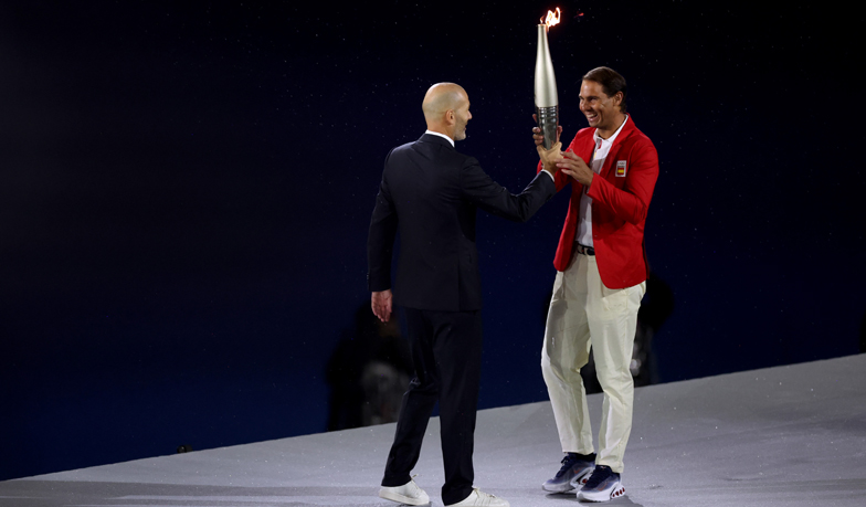 Foto: Zidane i Nadal wzięli udział w ceremonii otwarcia Igrzysk Olimpijskich