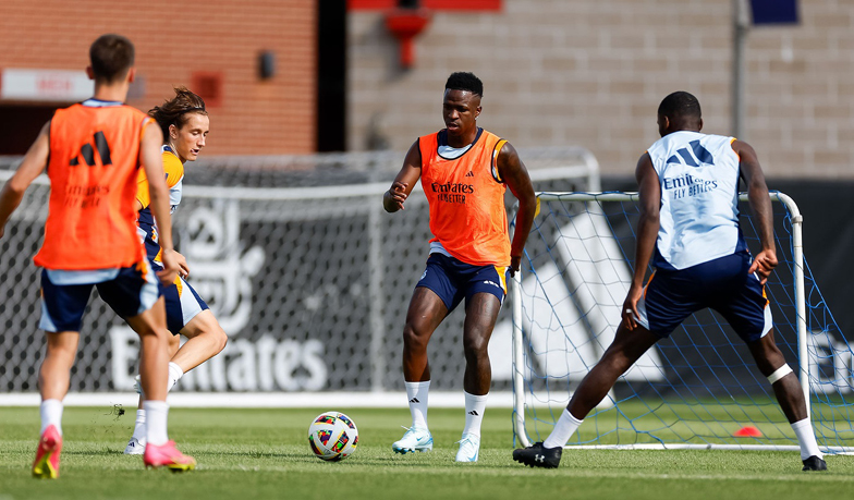 Foto: Vinícius, Militão i Rodrygo wrócili do treningów