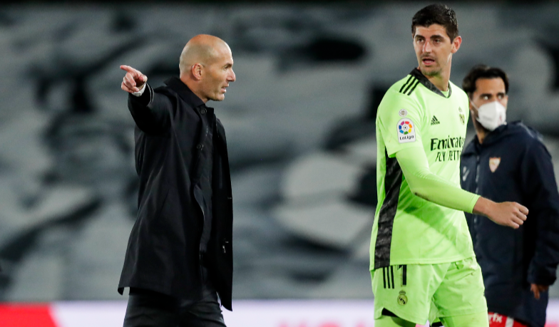 Foto: Courtois: Powiedziałem Zidane'owi, że czuję, że mnie nie chce