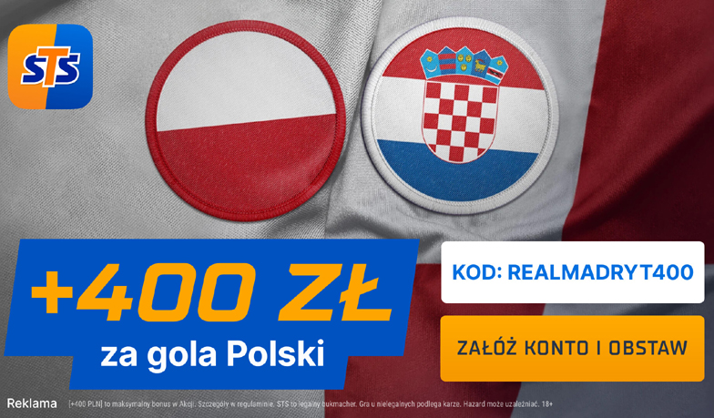 Foto: 400 zł za gola Polski z Chorwacją!