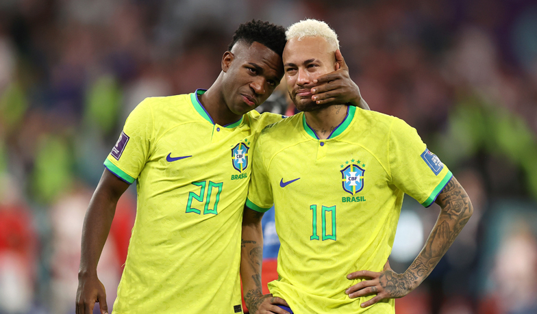 Foto: Neymar: Nie ma lepszego kandydata do Złotej Piłki niż Vinícius