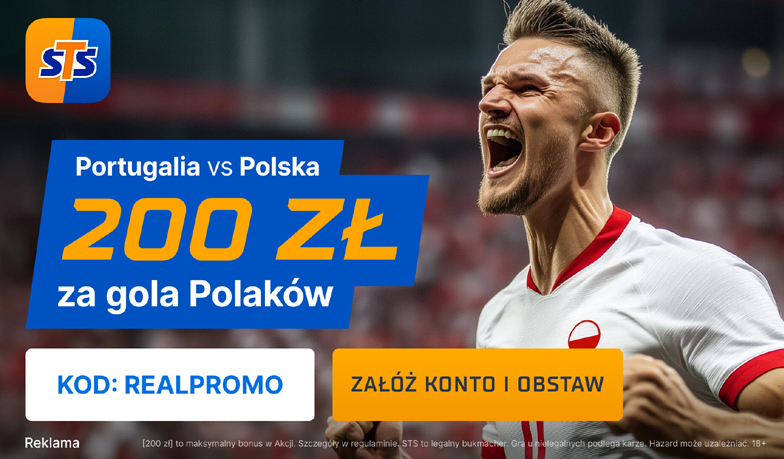 Foto: 200 zł za gola Polski z Portugalią!