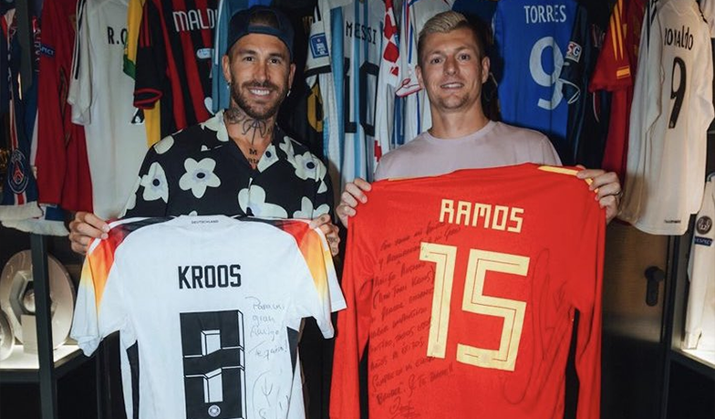 Foto: Sergio Ramos spotkał się z Tonim Kroosem